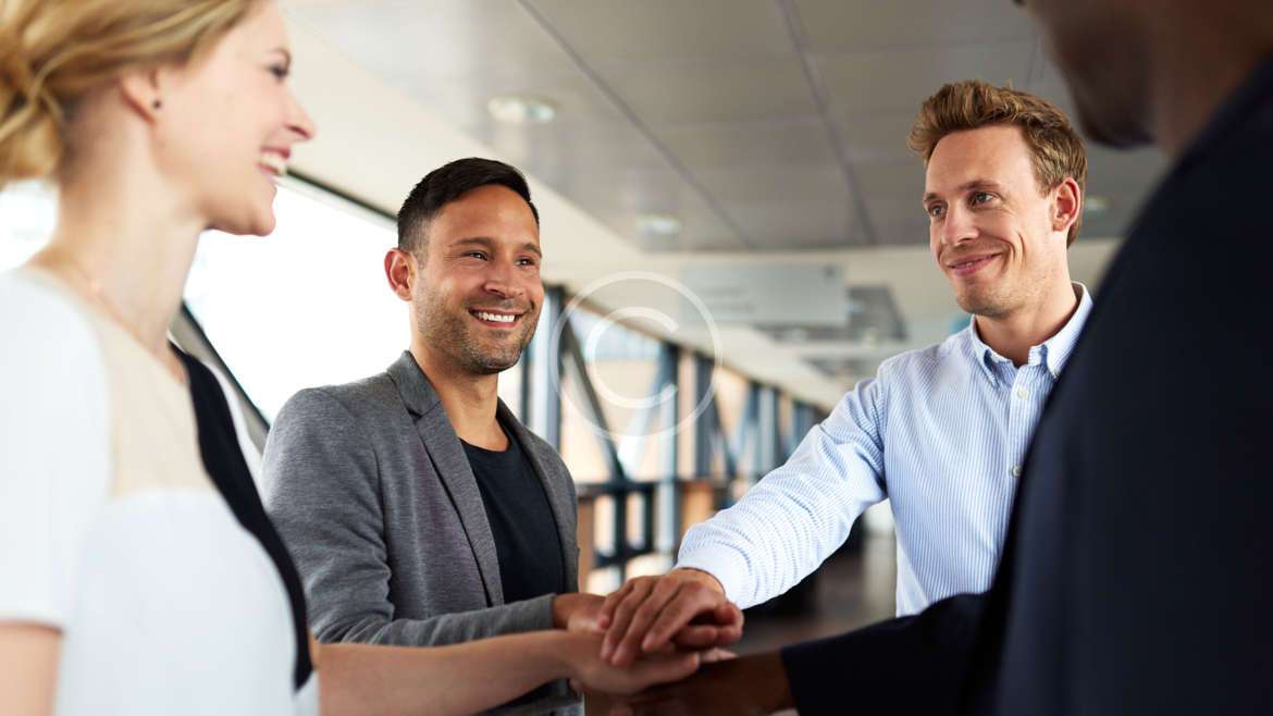 Business leader in a meeting